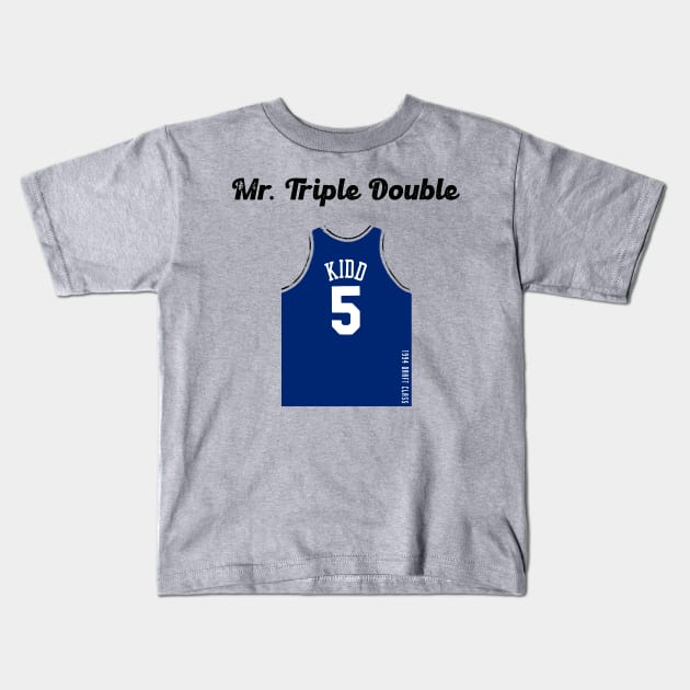 Jason Kidd Kids T-Shirt by Pastime Pros